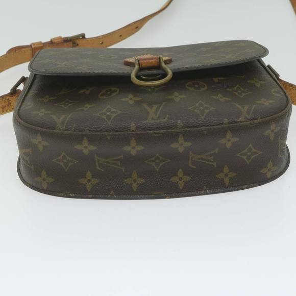 LOUIS VUITTON Monogram Saint Cloud GM Shoulder Bag Vintage M51242 LV Auth 62003 - Picture 5 of 16